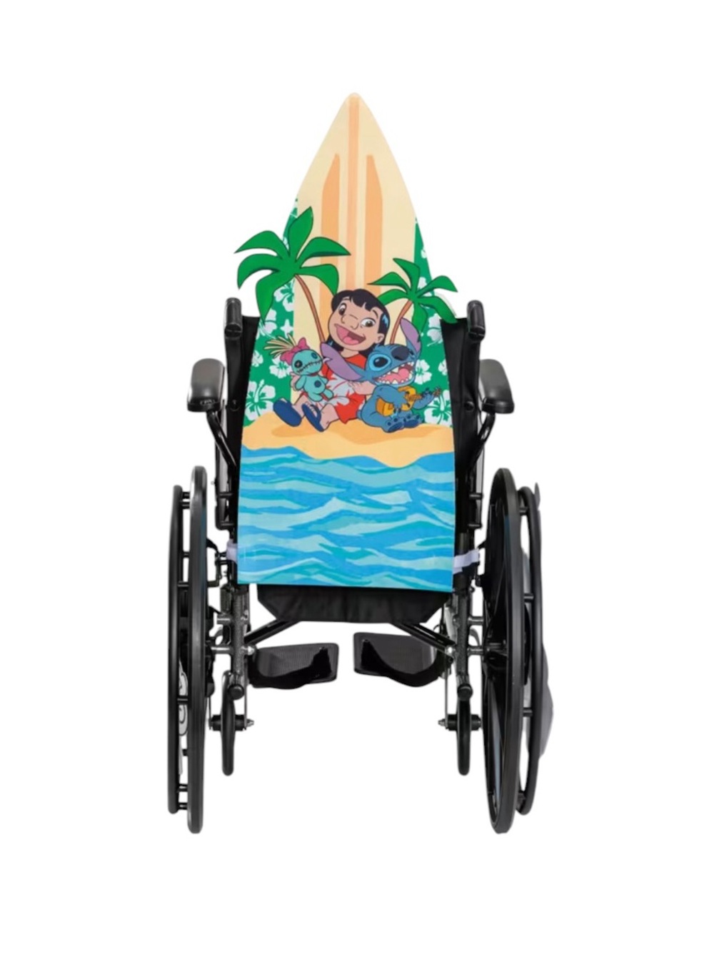 Disney Lilo & Stitch Wheelchair Cover Adaptive Costume Kit & Panels, One Size - Picture 4 of 13